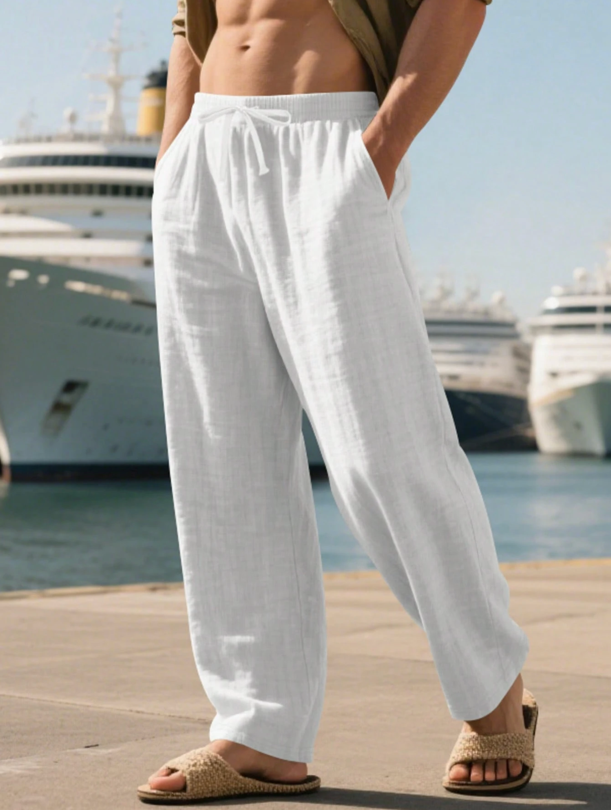 Riviera Linen Pants